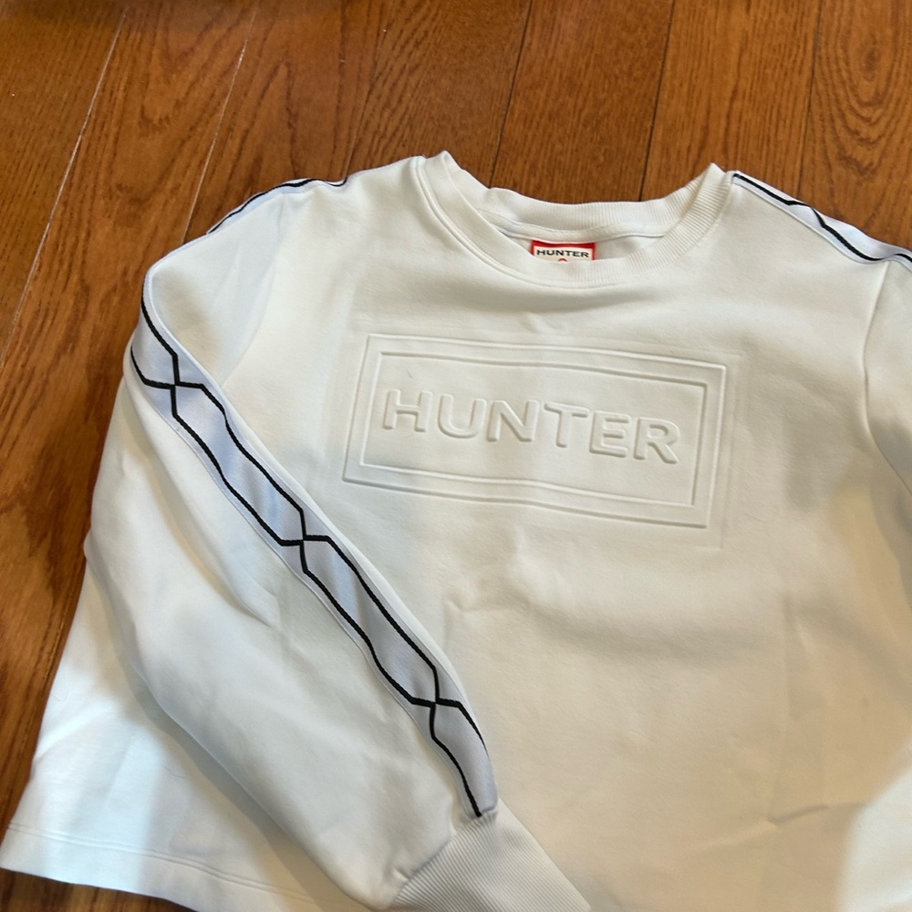 Hunter Kids White Sweatshirt